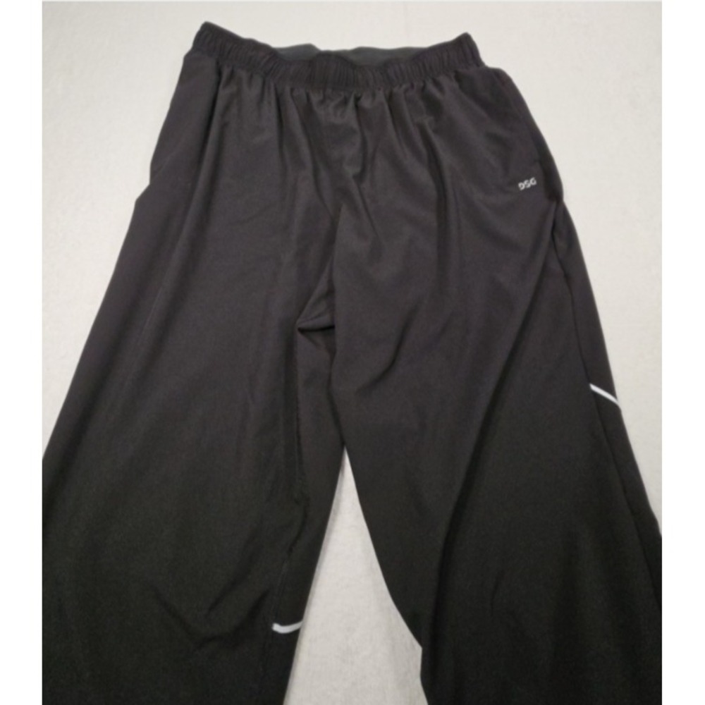 DSG Men's Agility Straight Fit Pants – Black – Large Tall